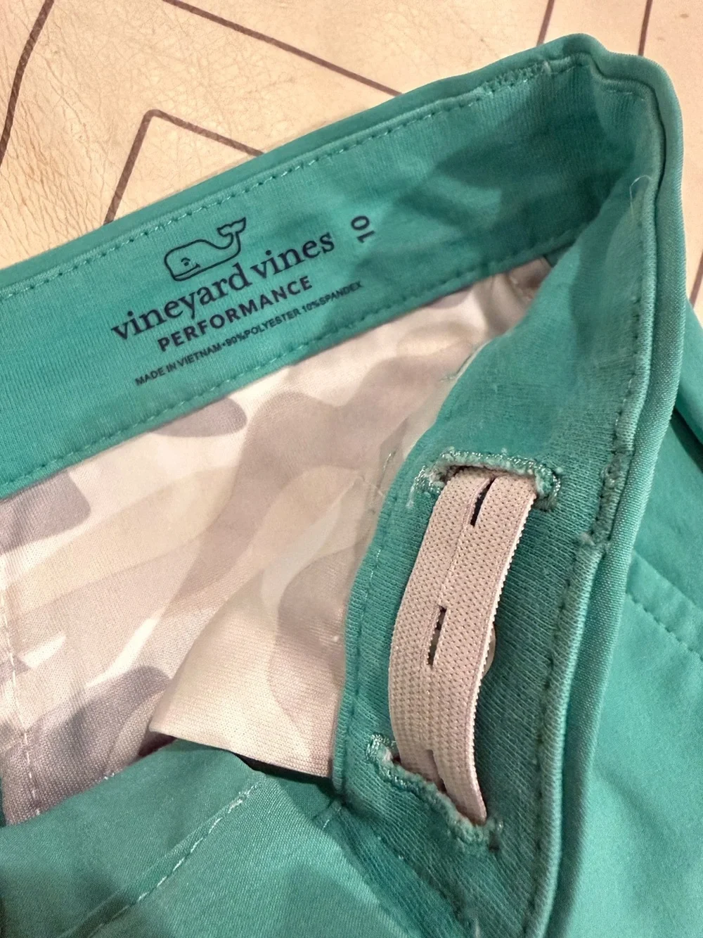 Vineyard Vines Teal Performance Shorts